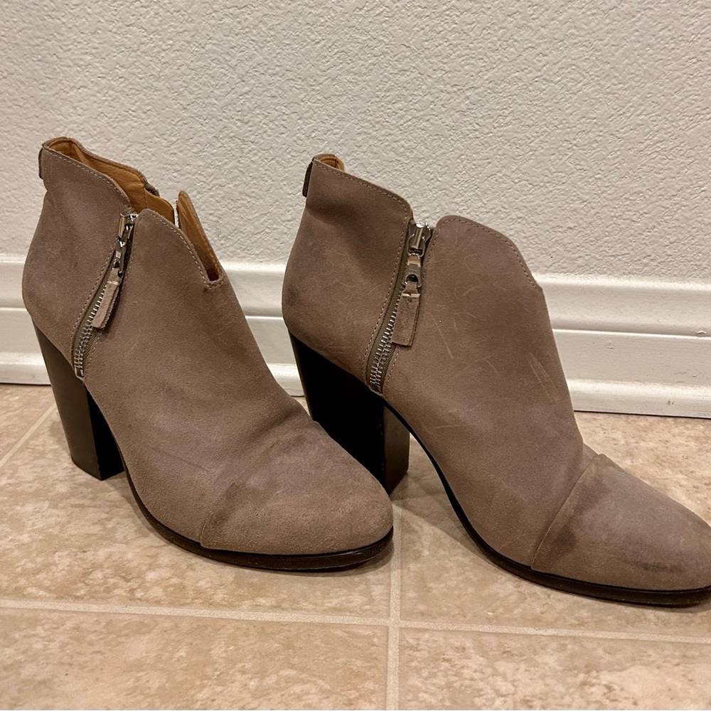 rag and bone grey boots size 9.